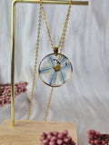 Real Scilla Resin Pendant